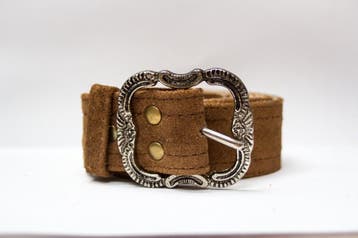 Riem voor licht bruine lederhosen, Verzenden, Nieuw, Feestartikel