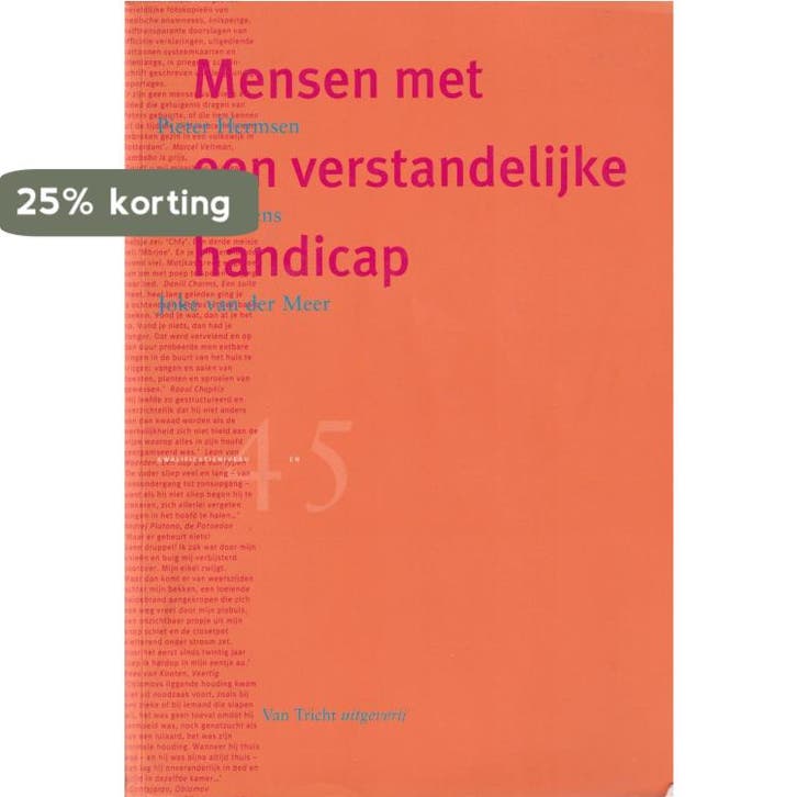 Mensen met een verstandelijke handicap 9789073460584, Boeken, Wetenschap, Gelezen, Verzenden