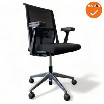 Haworth Comforto 59 - nieuwe stoffering - chroom voetkruis, Werkplek, Ophalen of Verzenden, Gebruikt, Stoel
