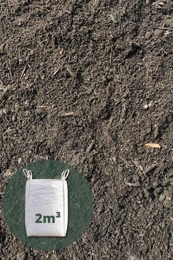 Bemeste tuinaarde - Bigbag 2 m³ - voor tuinen en borders