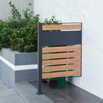 [en.casa] Containerombouw Uusikaupunki 120x83x11 cm antracie, Verzenden, Nieuw