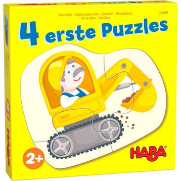 Haba puzzel bouwplaats - 4 eerste k van €7,99 voor €7,19, Ophalen of Verzenden, Nieuw