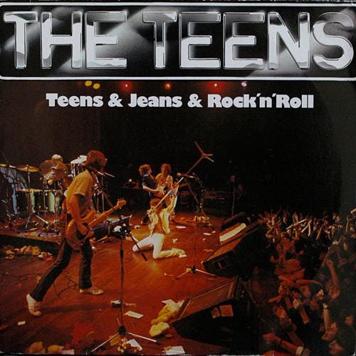 The Teens - Teens &amp; Jeans &amp; Rock n Roll, Cd's en Dvd's, Vinyl | Pop, Gebruikt, Ophalen of Verzenden