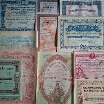 Document - 26 Afrikaanse aandelen en obligaties, koloniale
