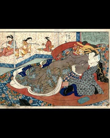 Kuniyoshi’s Shunga – With a Hidden Signature - Shiki Jokan