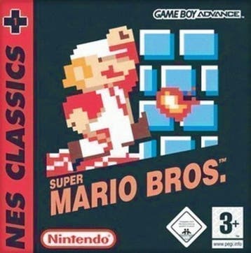 Super Mario Bros. (NES Classics) (GameBoy Advance), Verzenden, Gebruikt