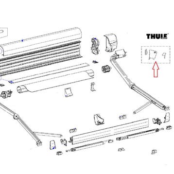 Thule Connection Pieces Tension Rafter 8000, Ophalen of Verzenden, Nieuw, Thule