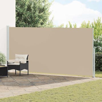 vidaXL Uittrekbaar Zijscherm 220 x 500 cm 100% polyester, Verzenden, Nieuw