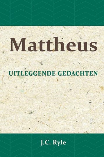 Mattheus | J.C. Ryle | Nieuw, Boeken, Ophalen of Verzenden, Nieuw, J.C. Ryle