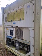 40ft Reefer, wit, staal, zijdeur, daikin koelinstallatie,, Zakelijke goederen, Ophalen of Verzenden