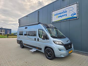 Karmann Davis 640 Lengte Bed 9 Traps Automaat 2x Airco Solar, Automaat, Buscamper of Camperbus, Ringverwarming, Fiat