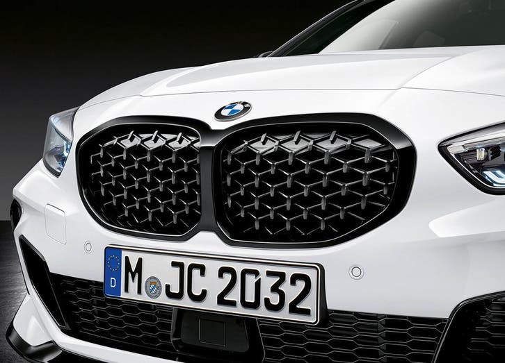 BMW M Performance Diamond Grillen Origineel BMW F40 B2136, Auto-onderdelen, Carrosserie en Plaatwerk, Nieuw, BMW, Voor
