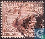 West-Australië - Zwaan W.A. perforatie - 1906, Postzegels en Munten, Verzenden, Gestempeld