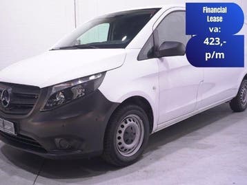 Mercedes-Benz Vito L3H1 | Financial Lease voor 469 p/mnd, Automaat, Stof, Gebruikt, Euro 6