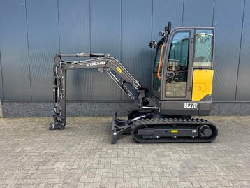 Volvo EC27D graafmachine (Voorraad Grondverzet), Ophalen of Verzenden