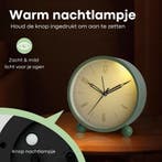 Tyme Wekker Analoog Zonder Tikgeluid - Duidelijk leesbaar -, Ophalen of Verzenden, Nieuw