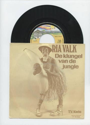Ria Valk – De Klungel Van De Jungle / T.V. Kwis (1-7-Vinyl-, Ophalen of Verzenden, Nieuw in verpakking