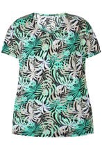 ZHENZI shirt Mavis tropische print Maat:, Verzenden, Nieuw, Overige kleuren