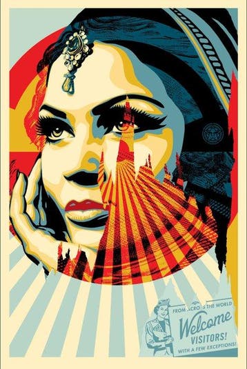 Shepard Fairey (OBEY) - OBEY Target Exception - Signed