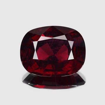 1 pcs Rood Spinel - 9.16 ct - Lotus Gemology - Herkomst, Nieuw