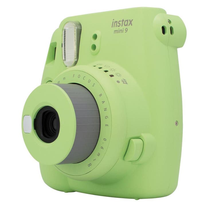 Fujifilm Instax Mini 9 Instant Camera - Groen (Lime Green), Audio, Tv en Foto, Fotocamera's Analoog, Zo goed als nieuw, Verzenden
