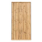 Bamboe schutting Stripe - 90 x 180 cm - Naturel - Verticale, Verzenden, Nieuw