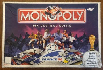 Hasbro - parker brothers - Bordspel - Monopoly Fifa edition