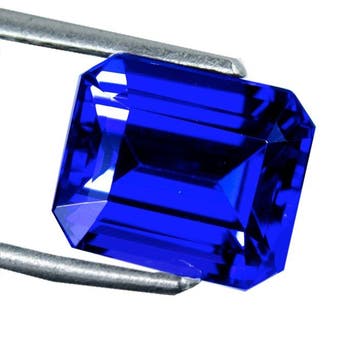 Blauw Tanzaniet - 5.02 ct - Gemological Institute of America, Sieraden, Tassen en Uiterlijk, Nieuw