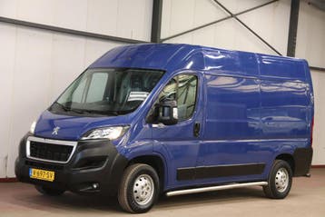 Peugeot Boxer 2.0 BlueHDI L2H2 ACHTERUITRIJCAMERA, Stof, Gebruikt, Euro 6, Blauw