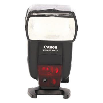 Canon Speedlite 580 EX II met garantie, Ophalen of Verzenden, Gebruikt