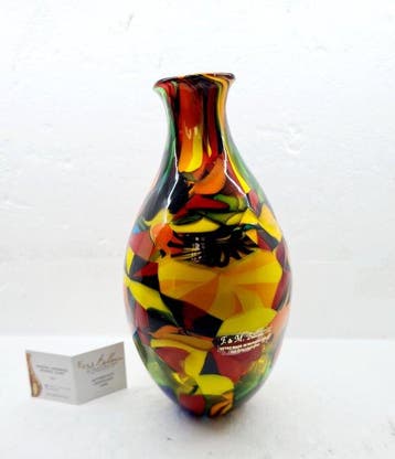 F&M Ballarin - Vaas - Murano - Glas