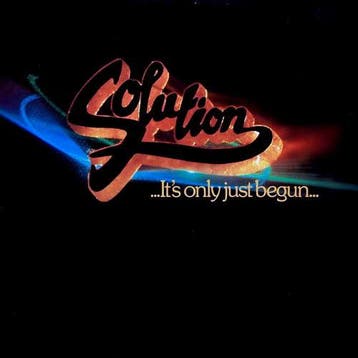 Solution - ...Its Only Just Begun..., Ophalen of Verzenden, Gebruikt