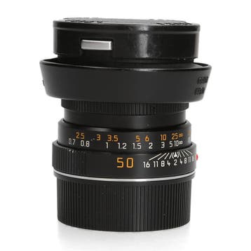 Leica 50mm Summicron-M f/2 (11819) - 1 jaar garantie, Audio, Tv en Foto, Fotografie | Lenzen en Objectieven, Ophalen of Verzenden