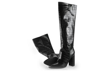 Mexx Laarzen in maat 39 Zwart, Kleding | Dames, Hoge laarzen, Mexx, Verzenden, Zwart