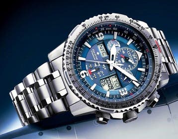 Citizen - Collezione SkyHawk Super Titanium RADIOCONTROLLATO, Nieuw