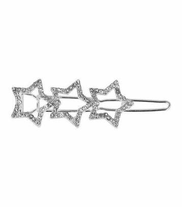 Haarspeld Haarclip 3,5cm - Sterren - Strass Steentjes -, Nieuw