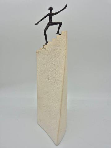 Luise Kött-Gärtner (20. Jh.) - sculptuur, Stufen zum Erfolg