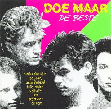 cd - Doe Maar - De Beste, Verzenden, Zo goed als nieuw