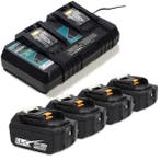 Startset: 4x Makita BL1850B / 18V LXT accu, 123accu huismerk, Verzenden, Nieuw