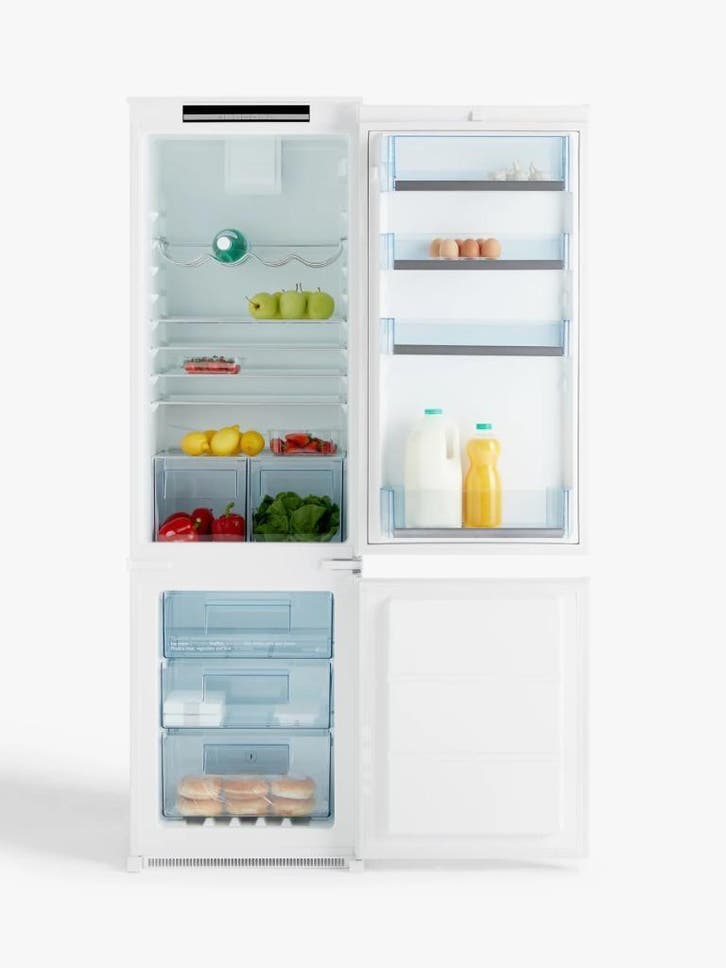 John Lewis JLBIFF73181 Koel-/Vriescombinatie 177 cm, Witgoed en Apparatuur, Koelkasten en IJskasten, 200 liter of meer, Nieuw