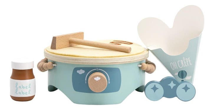 Label Label Groen Houten Crepe Maker, Kinderen en Baby's, Speelgoed | Houten speelgoed, Nieuw, Verzenden