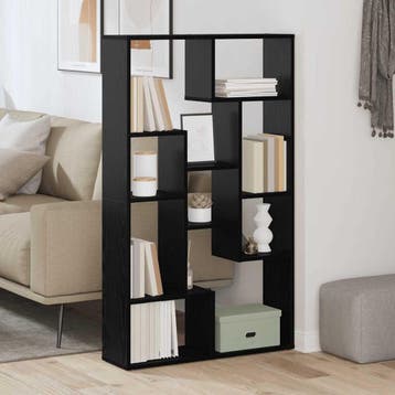 vidaXL Boekenkast 8-laags 72 x 20 x 120,5 cm Bewerkt hout, Huis en Inrichting, Kasten | Boekenkasten, Minder dan 50 cm, Verzenden