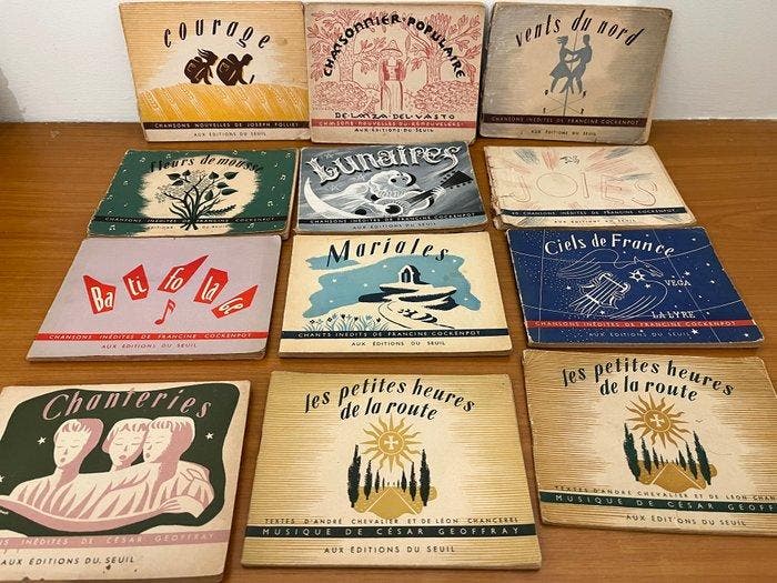 Joseph Folliet / Francine Cockenpot/ Lanza del Vasto -, Antiek en Kunst, Antiek | Speelgoed