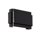 Industriële wandlamp zwart 2-lichts - Coen, Huis en Inrichting, Lampen | Wandlampen, Verzenden, Nieuw, Industrieel