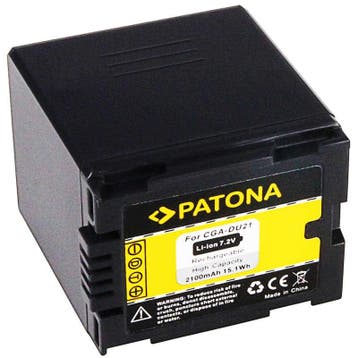 Panasonic CGA-DU21 accu (Patona), Verzenden, Nieuw