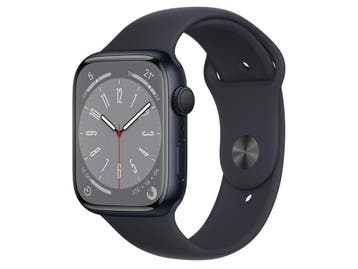 Apple Watch Series 8 - 41mm - Aluminium - Midnight - GPS, Sieraden, Tassen en Uiterlijk, Smartwatches, Verzenden, Zo goed als nieuw