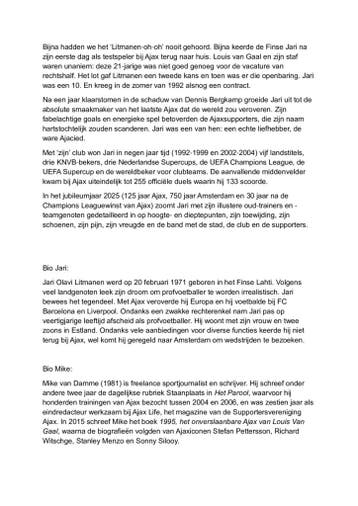 Jari Litmanen 9789083455600 Mike van Damme, Verzenden, Zo goed als nieuw, Mike van Damme