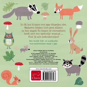 Het bonte bos / Zoek het buitenbeentje 9789044827583, Verzenden, Gelezen, Nastja Holtfreter
