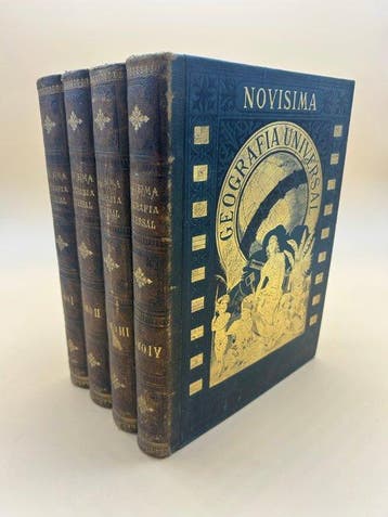 Conrad Malte-Brun - Novísima Geografía Universal - 1886-1888