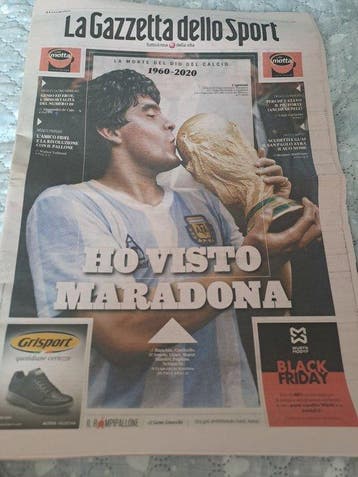Napoli - Wereldkampioenschap Voetbal - Diego Maradona - 2020, Nieuw